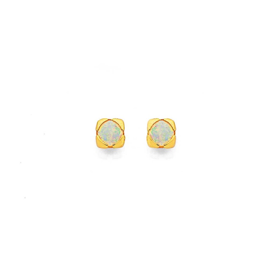 Earrings Pascoes | 9Ct Opal Studs