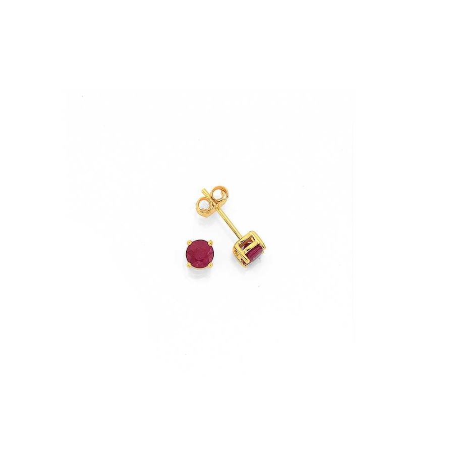 Earrings Pascoes | 9Ct Ruby Studs