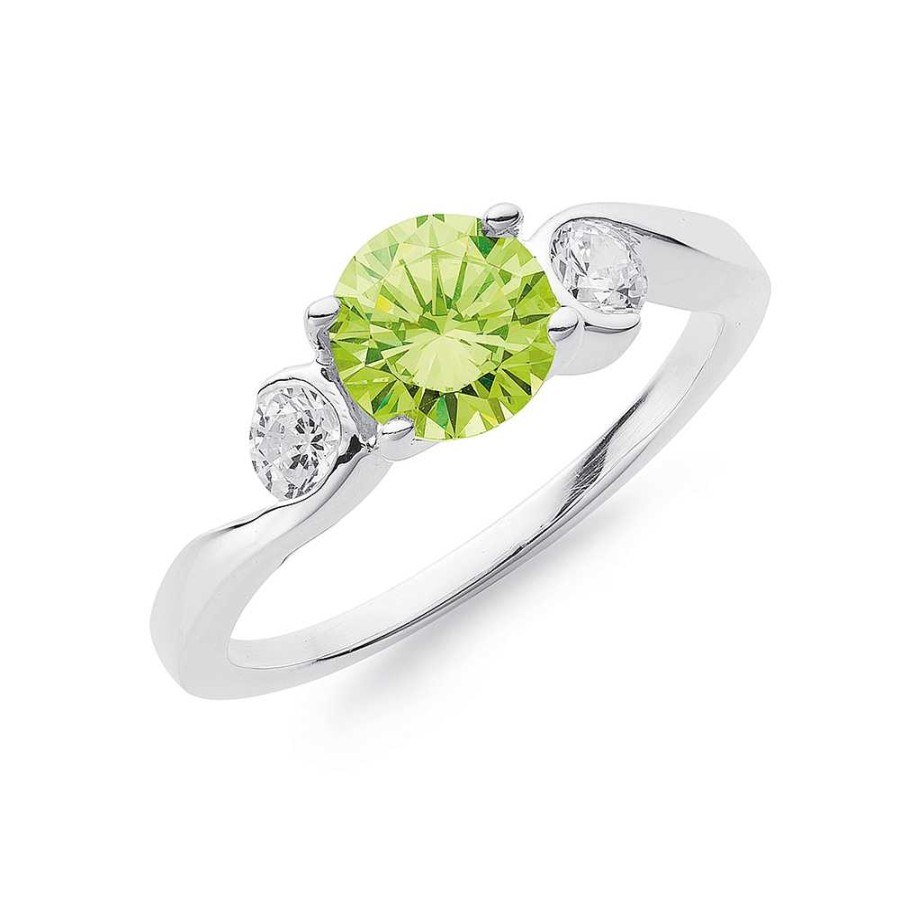 Rings Pascoes | Sterling Silver Cz Ring