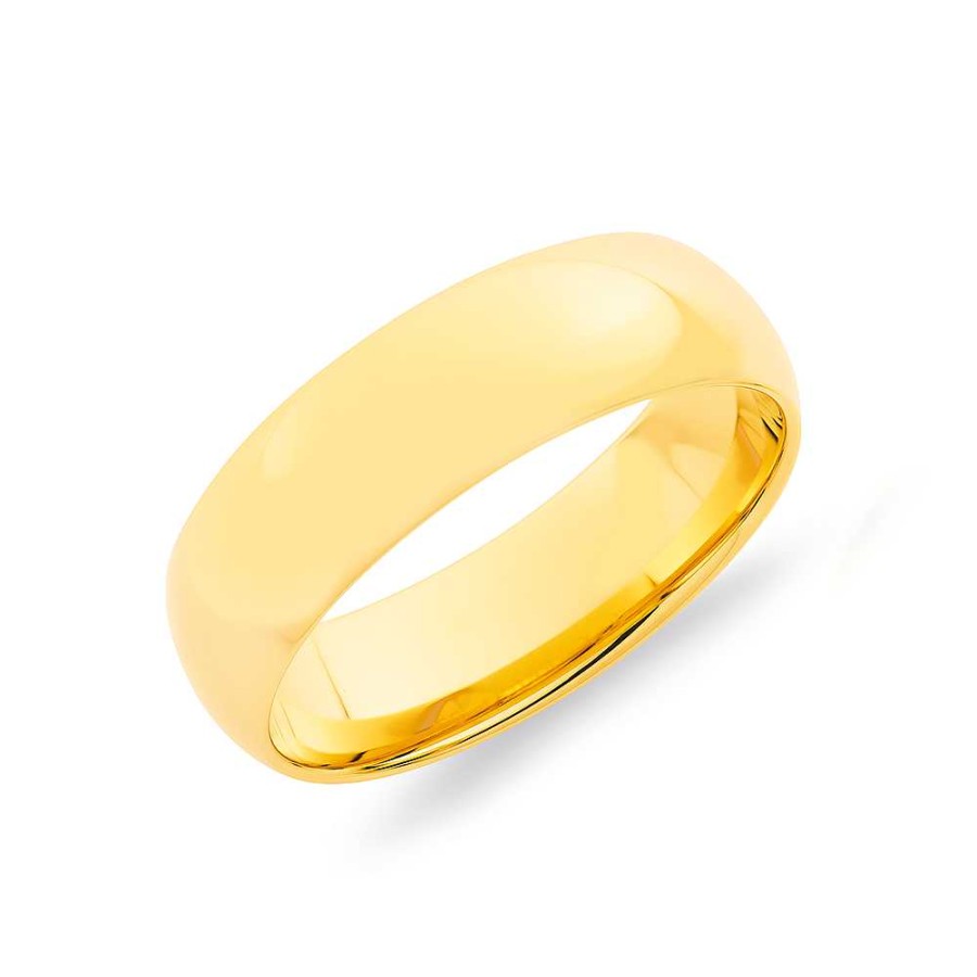 Rings Pascoes | 9Ct 7Mm Wedding Band