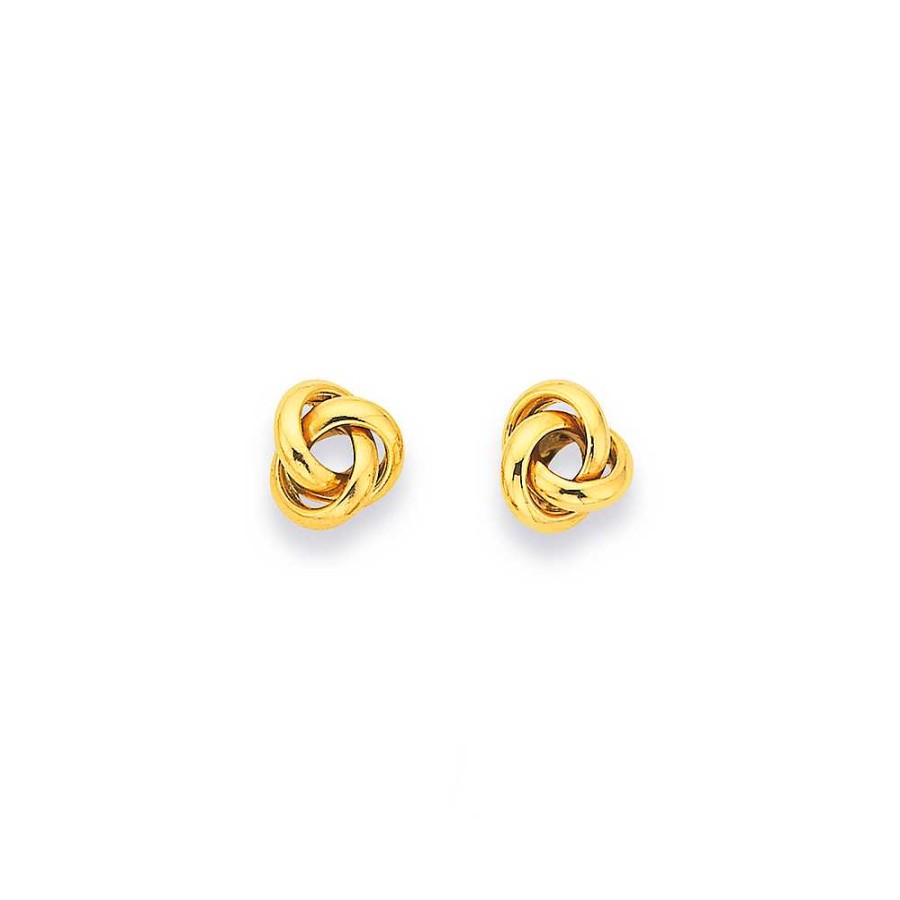 Earrings Pascoes | 9Ct Knot Studs