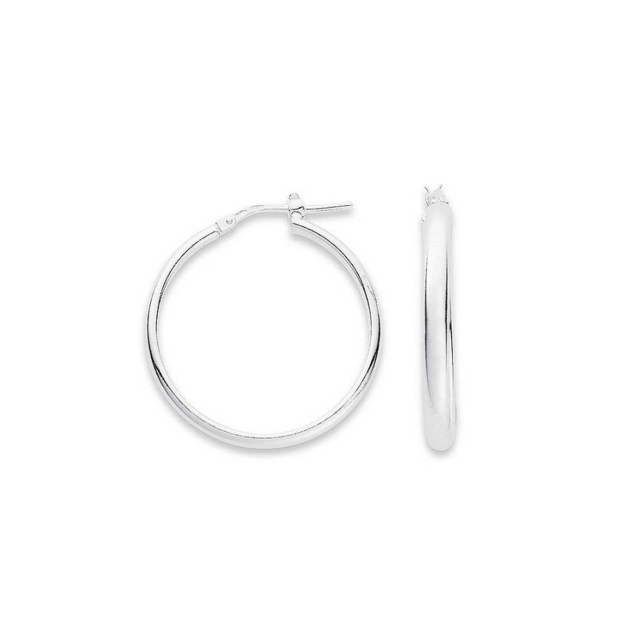 Earrings Pascoes | Sterling Silver Hoops