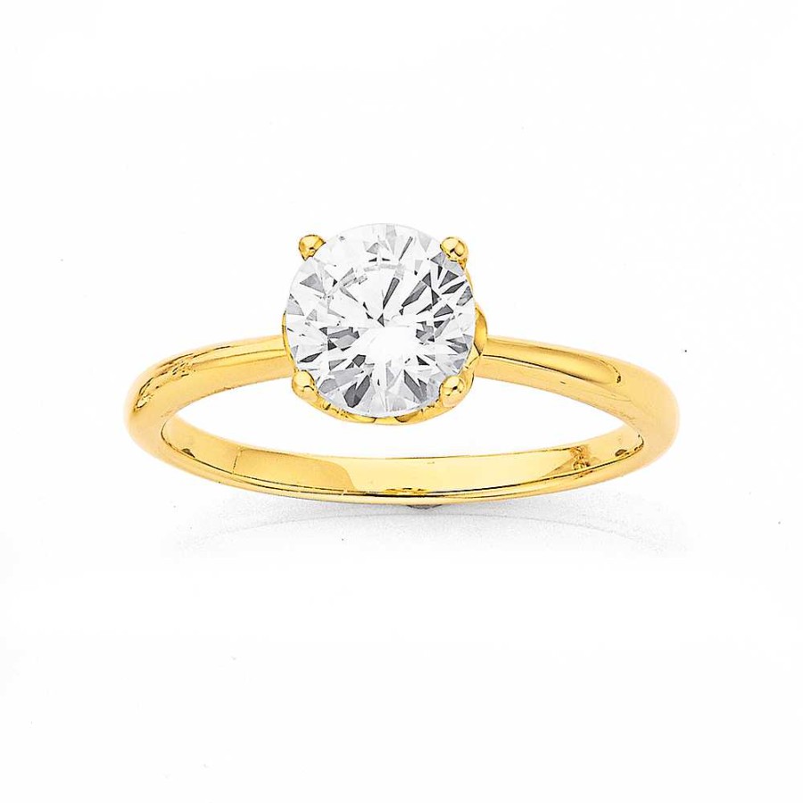 Rings Pascoes | 9Ct Cubic Zirconia Ring