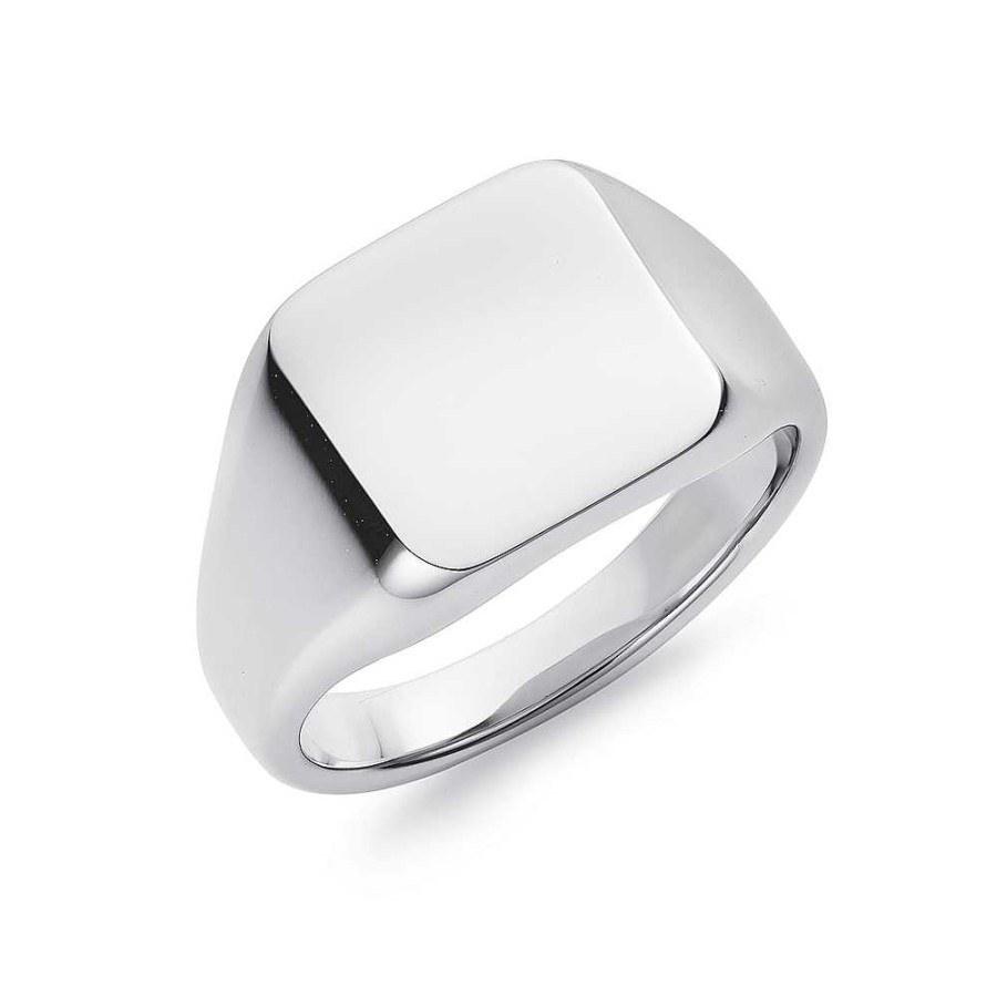 Rings Pascoes | Chisel Stainless Steel Signet Ring