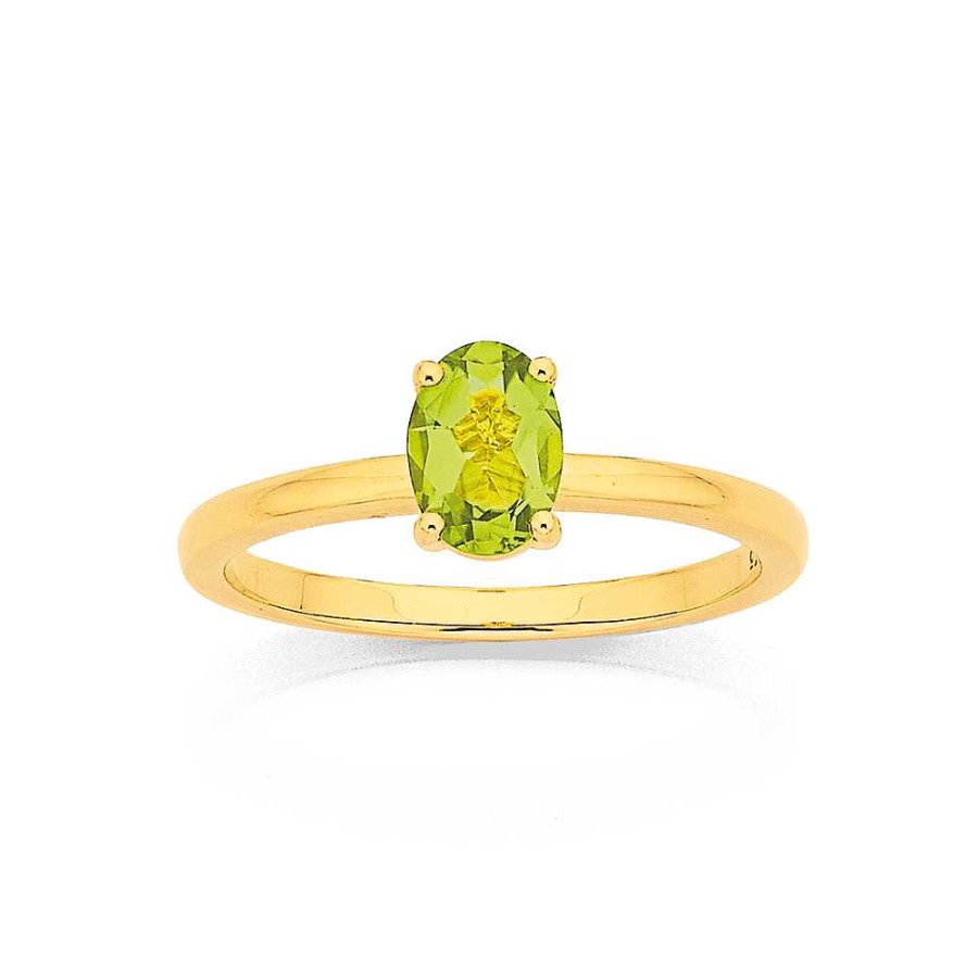 Rings Pascoes | 9Ct Peridot Ring