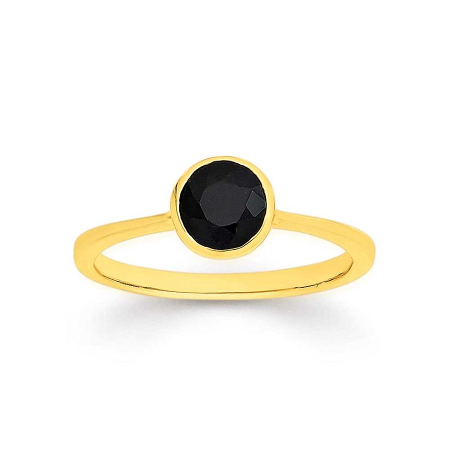 Rings Pascoes | 9Ct Black Sapphire Ring