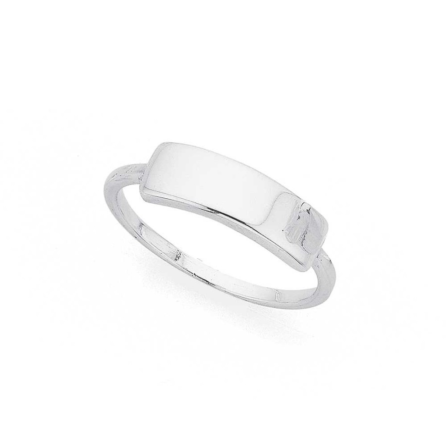 Rings Pascoes | Sterling Silver Bar Ring