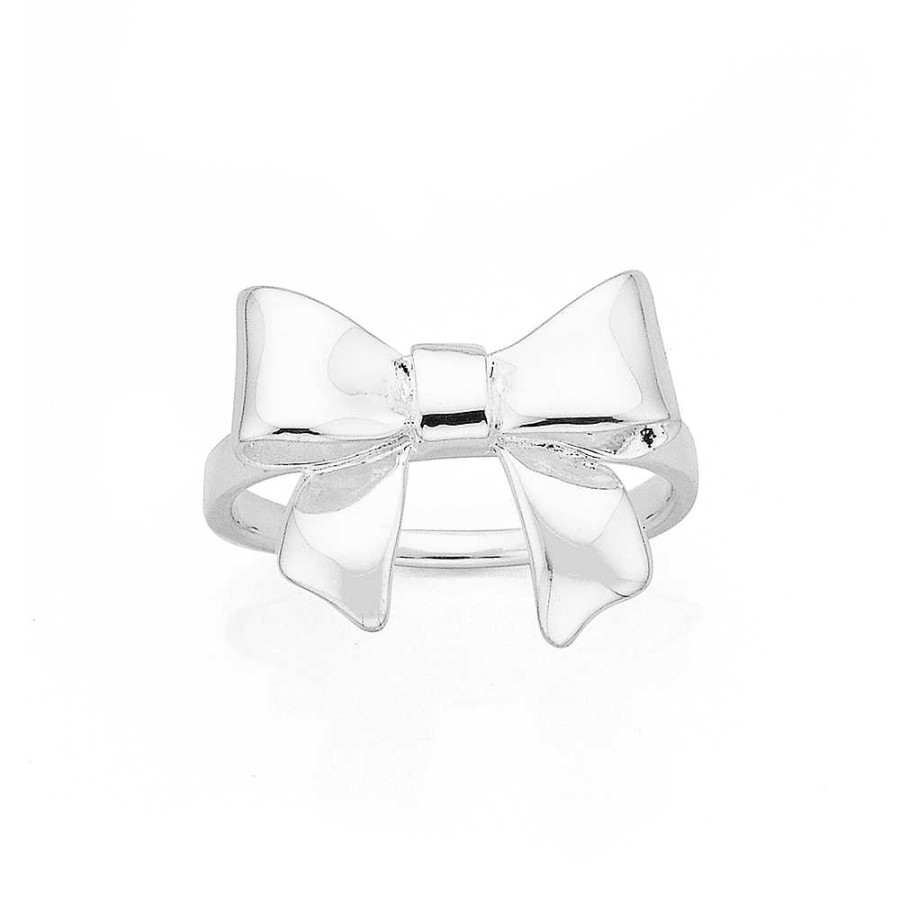 Rings Pascoes | Sterling Silver Large Bow Ring