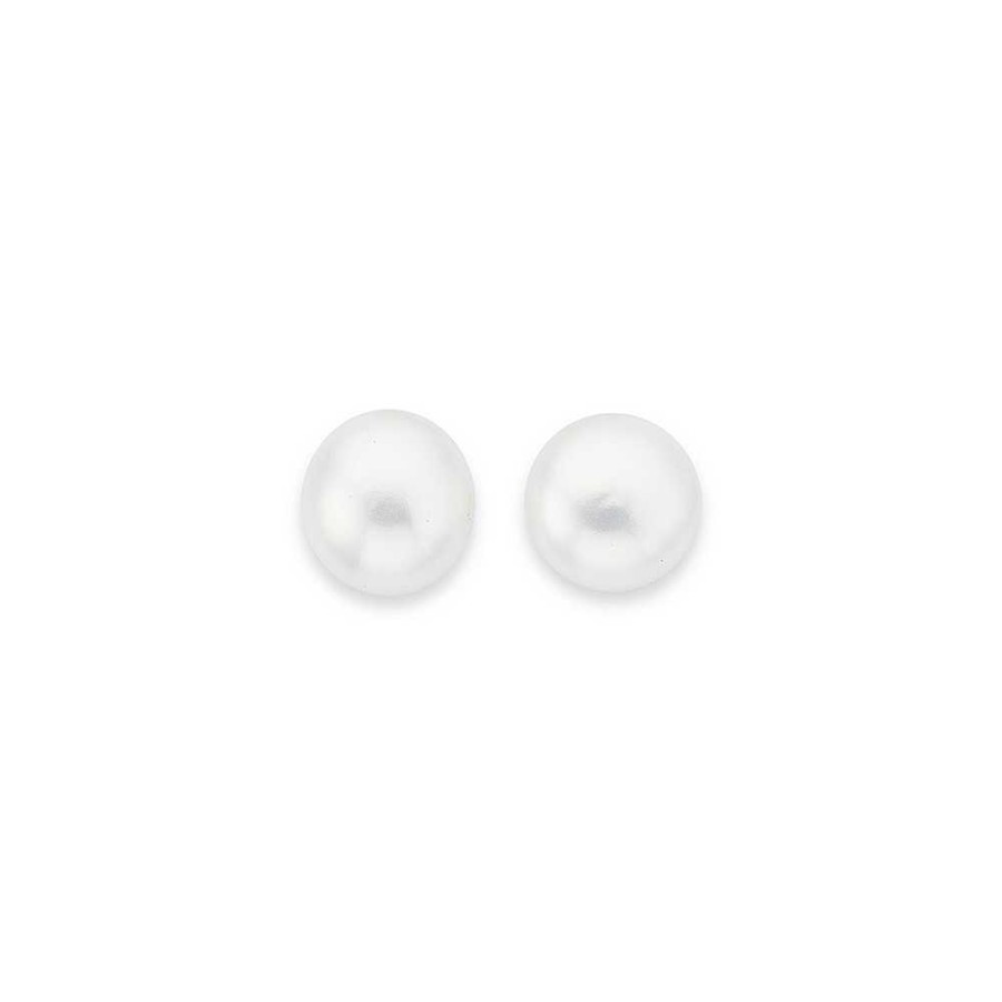 Earrings Pascoes | 8-8.5Mm Freashwater Pearl Studs In Sterling Silver