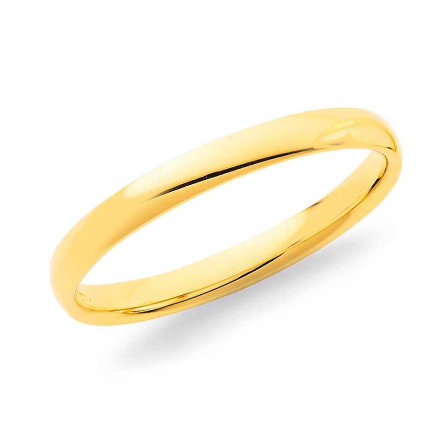 Rings Pascoes | 9Ct 2Mm Wedding Band