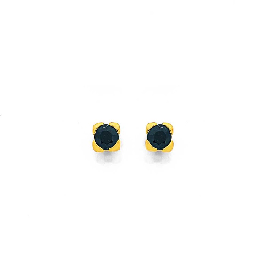 Earrings Pascoes | 9Ct Sapphire Studs