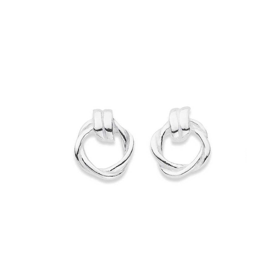 Earrings Pascoes | Sterling Silver Circle Studs