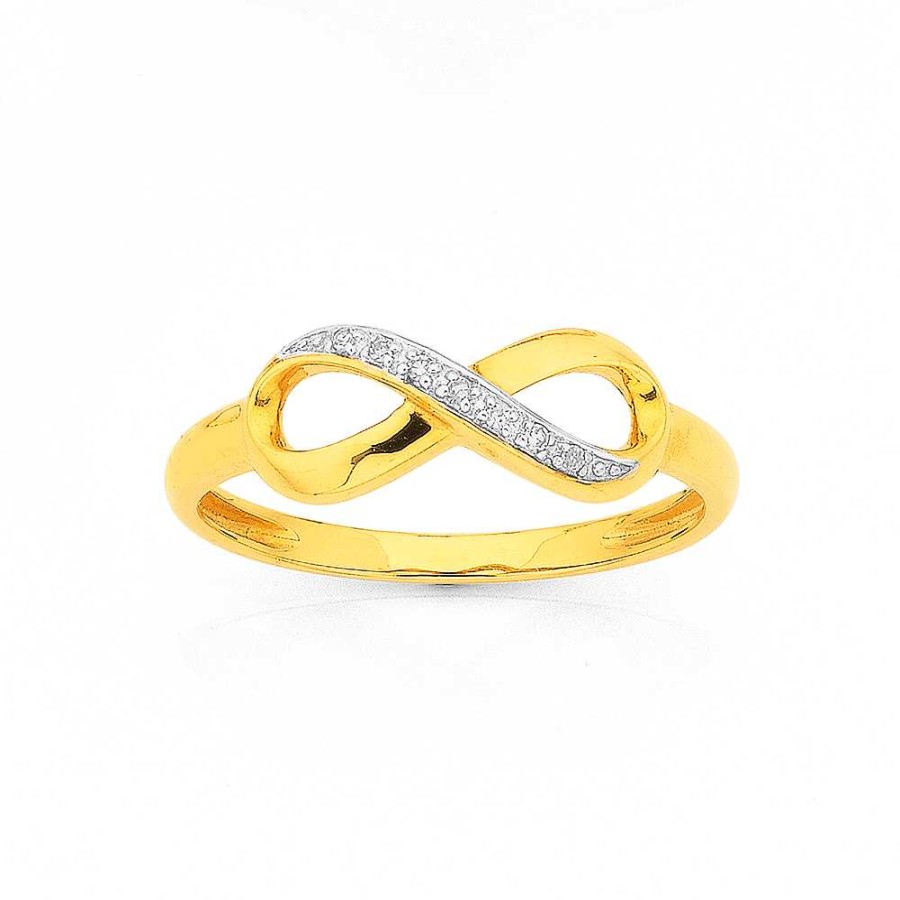 Rings Pascoes | 9Ct Diamond Ring