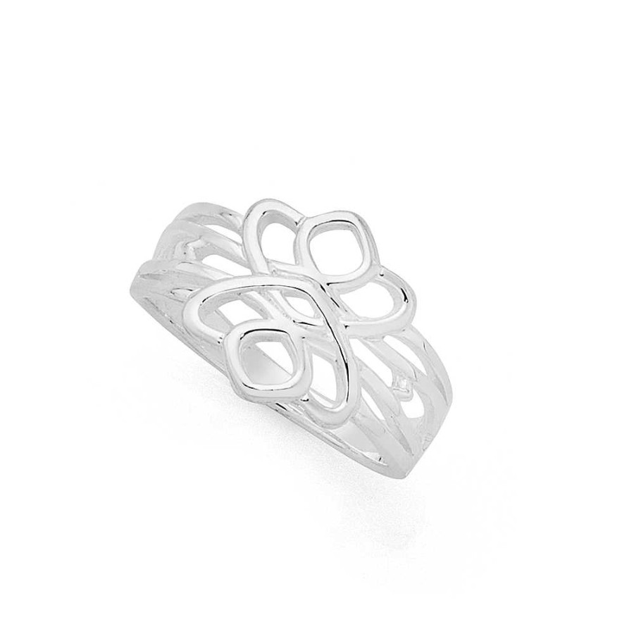 Rings Pascoes | Sterling Silver Boho Knot Ring