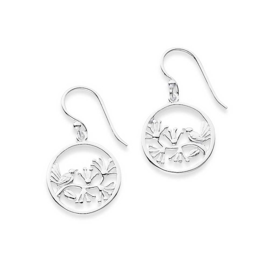 Earrings Pascoes | Sterling Silver Pohutukawa Earrings