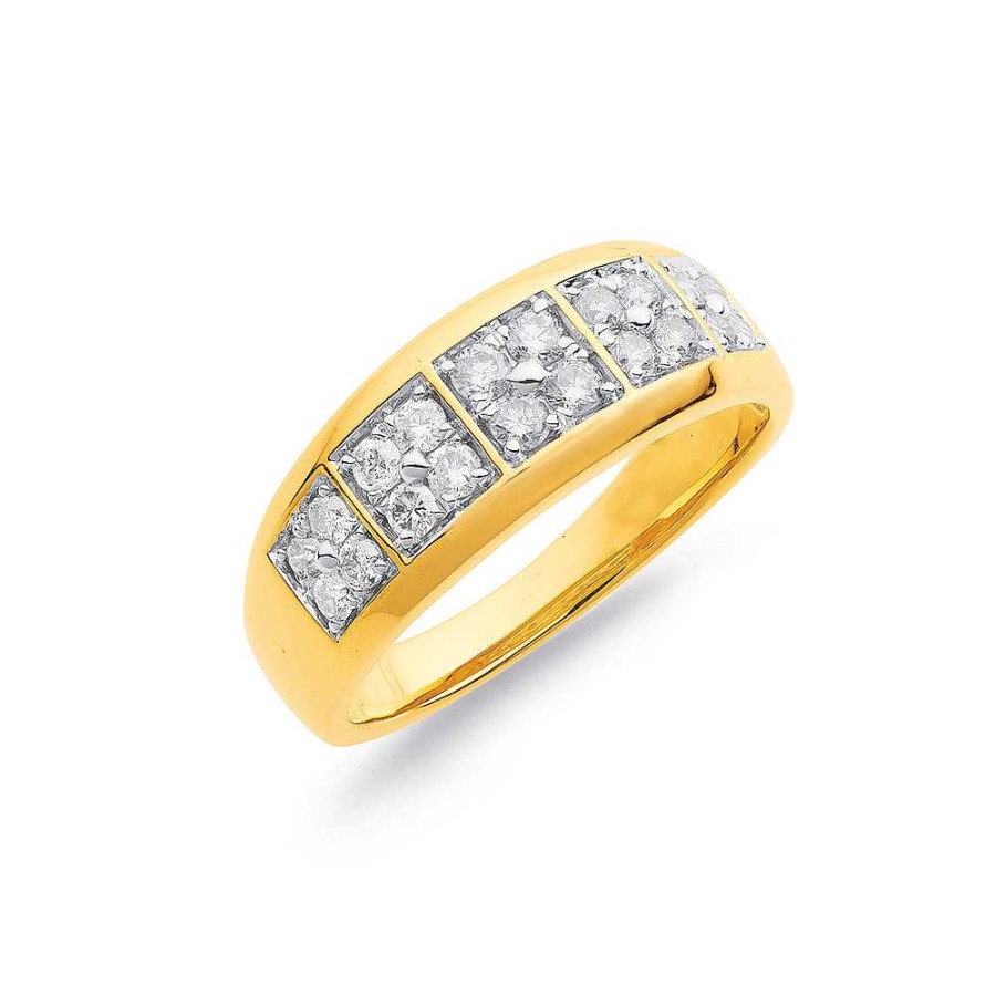 Rings Pascoes | 9Ct Diamond Ring Tdw=.50Ct