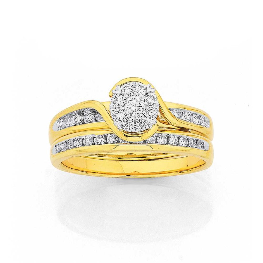 Rings Pascoes | 9Ct Diamond Ring Tdw=.50Ct