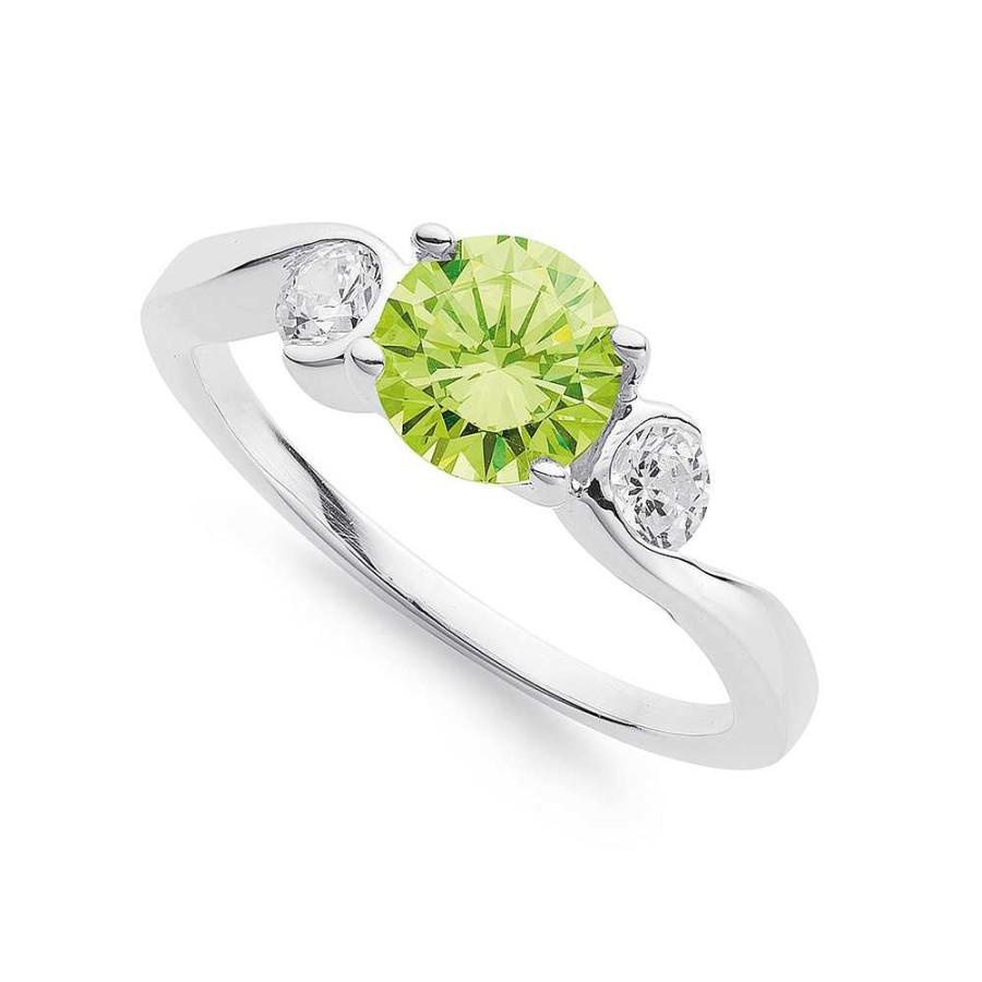 Rings Pascoes | Sterling Silver Cz Ring