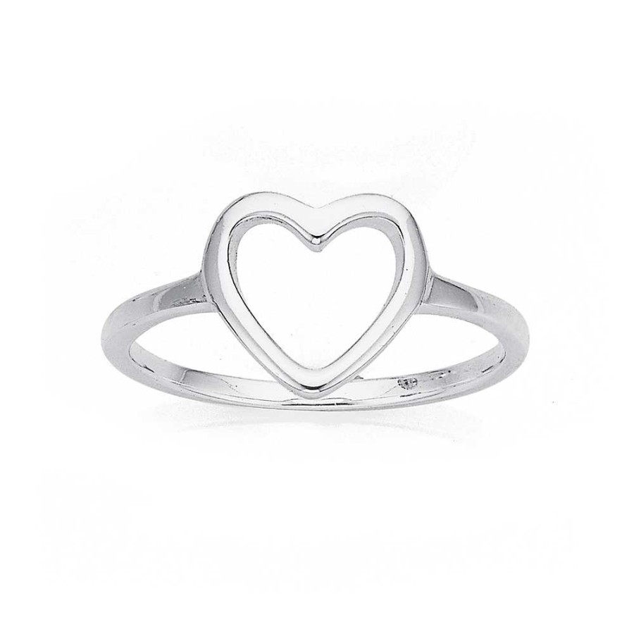 Rings Pascoes | Sterling Silver Heart Ring