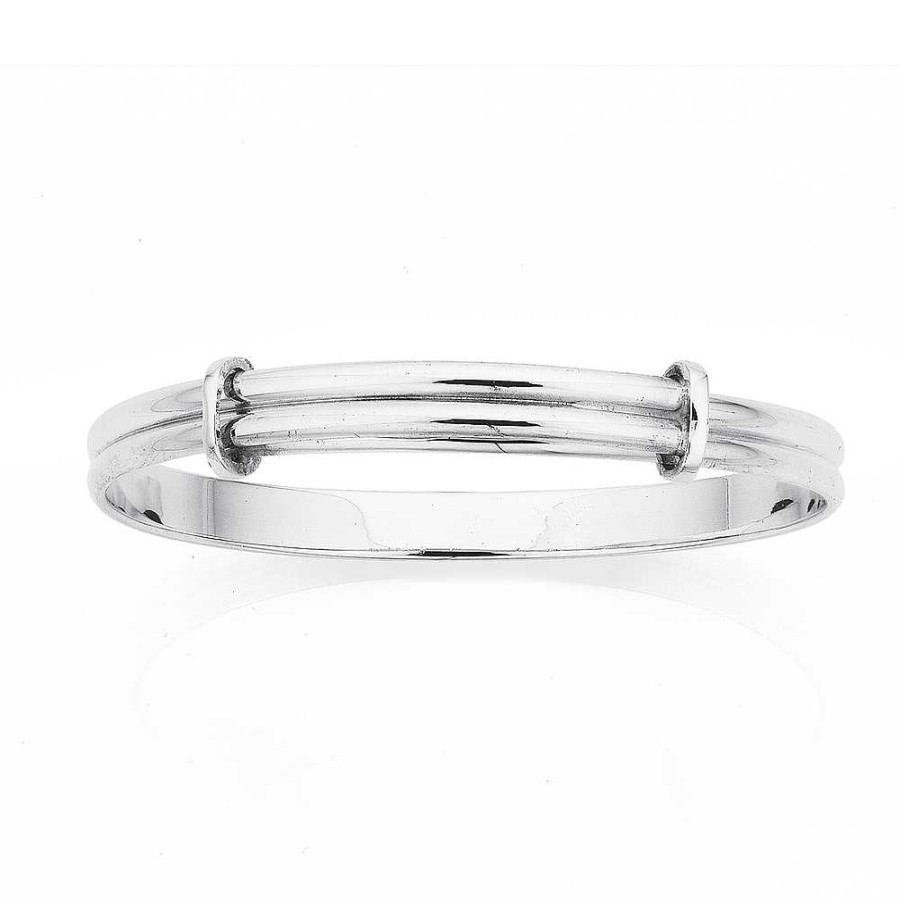 Bangles Pascoes | Sterling Silver Child'S Expander Bangle