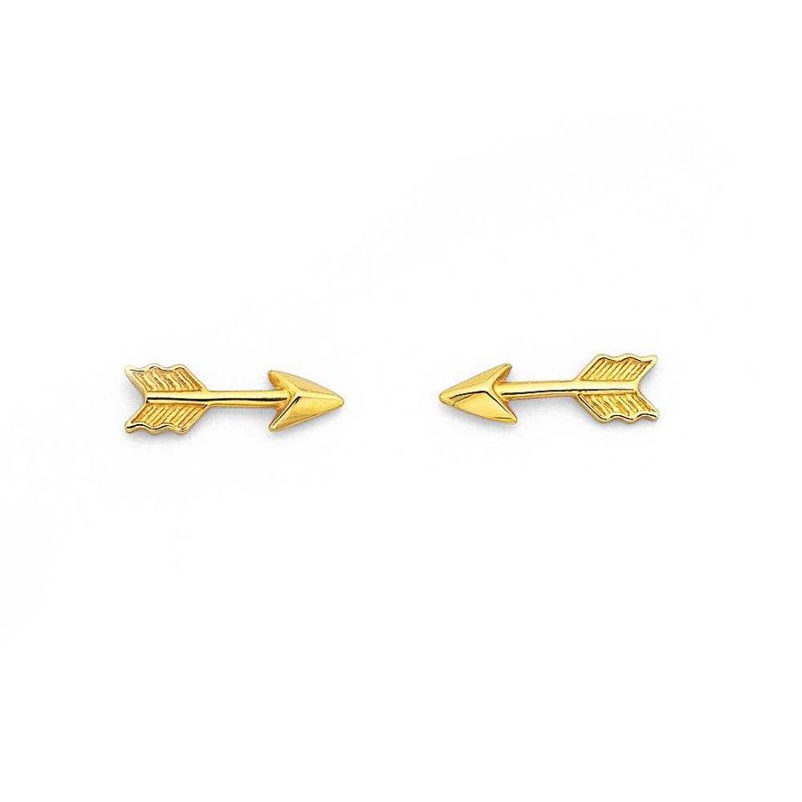 Earrings Pascoes | 9Ct Arrow Studs