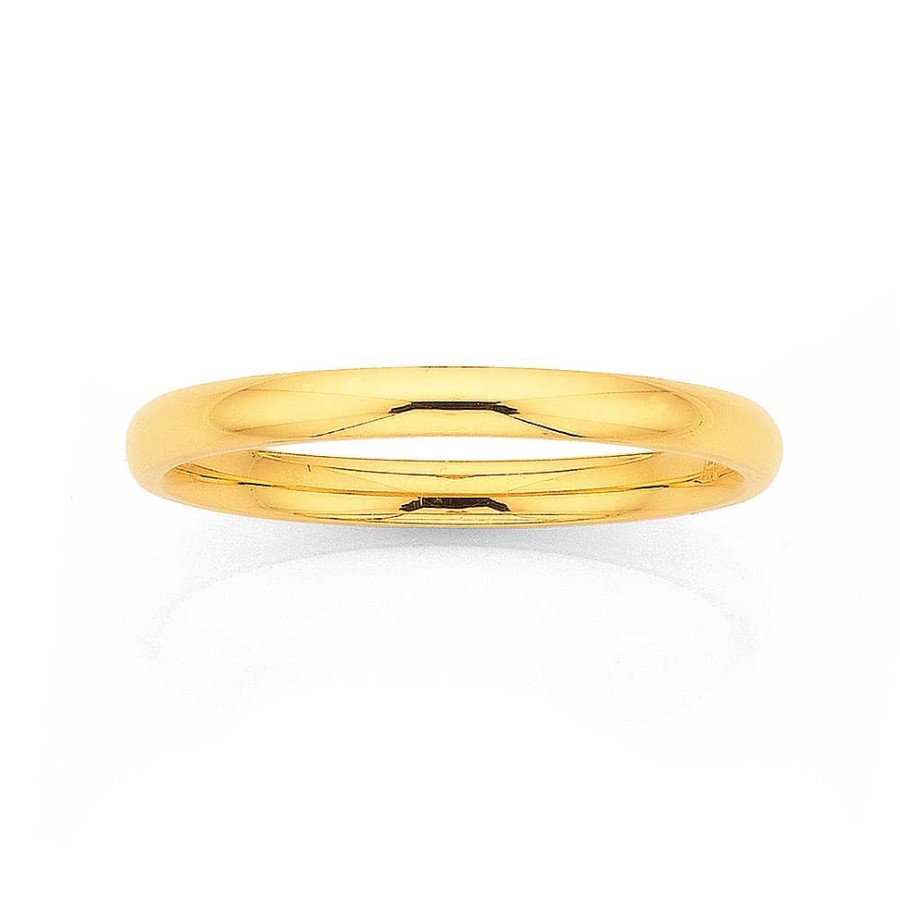 Rings Pascoes | 9Ct Curve Stacker Ring