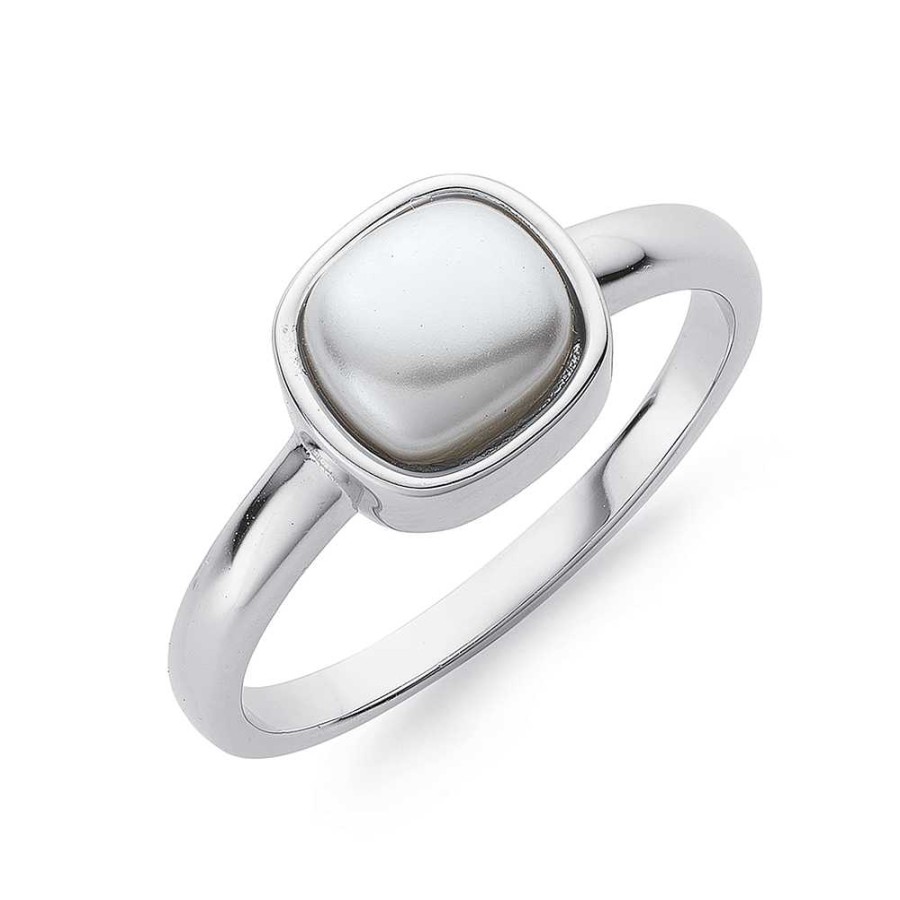 Rings Pascoes | Sterling Silver Pearl Ring