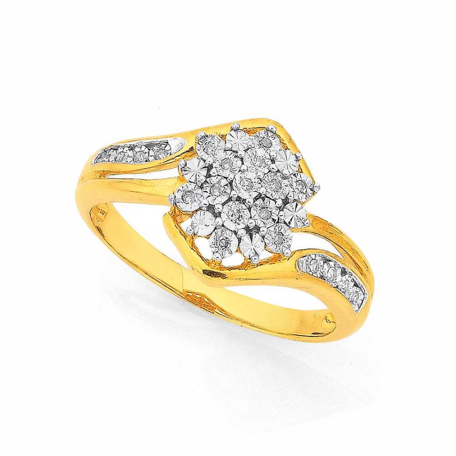 Rings Pascoes | 9Ct Diamond Ring