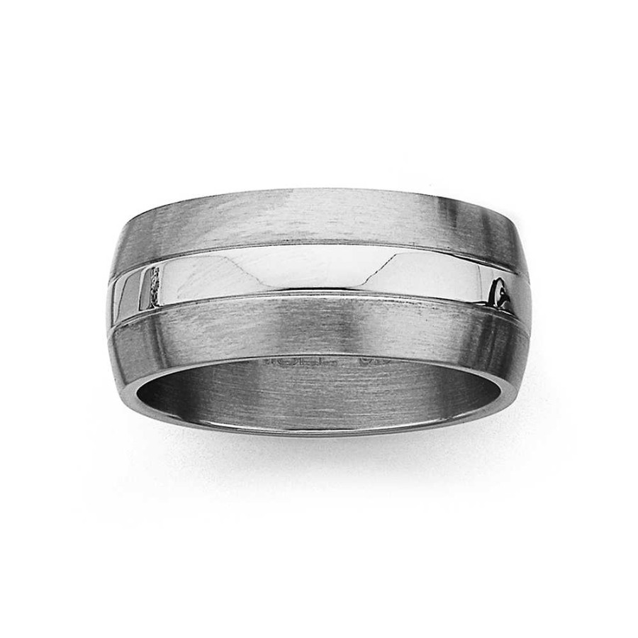 Rings Pascoes | Chisel Stainless Steel Ring