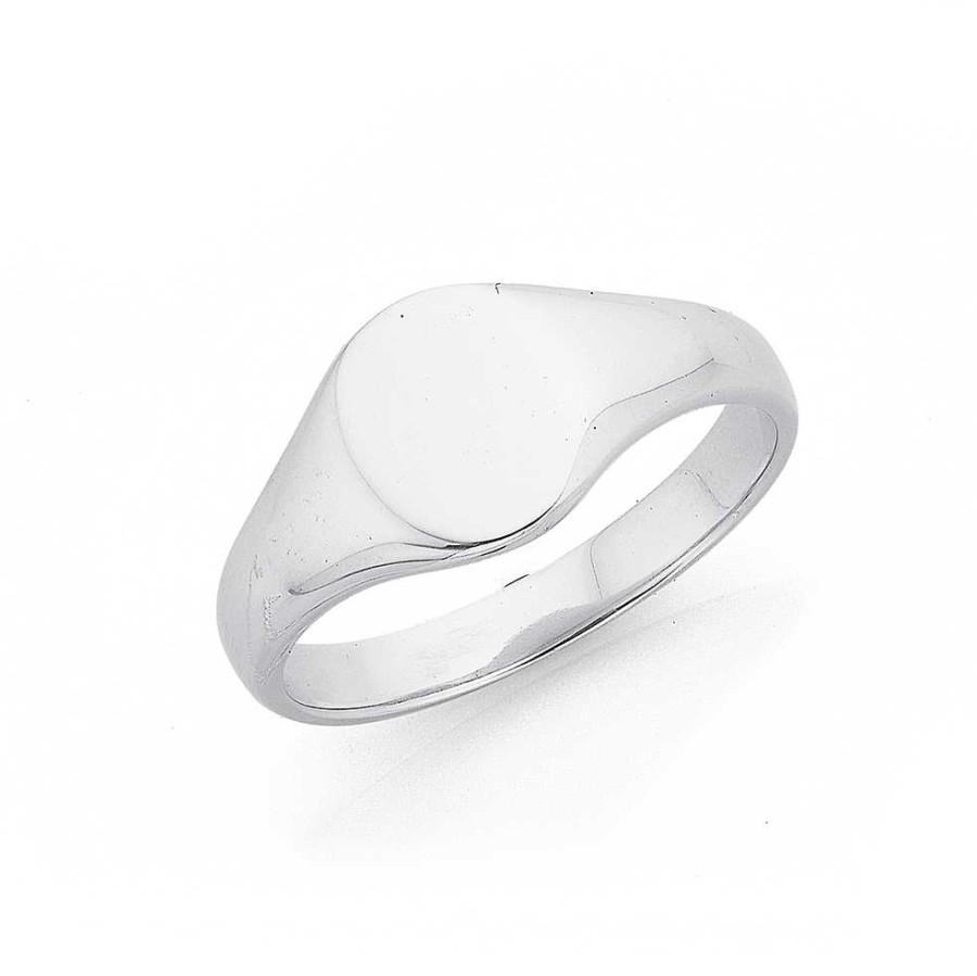 Rings Pascoes | Sterling Silver Signet Ring Size S