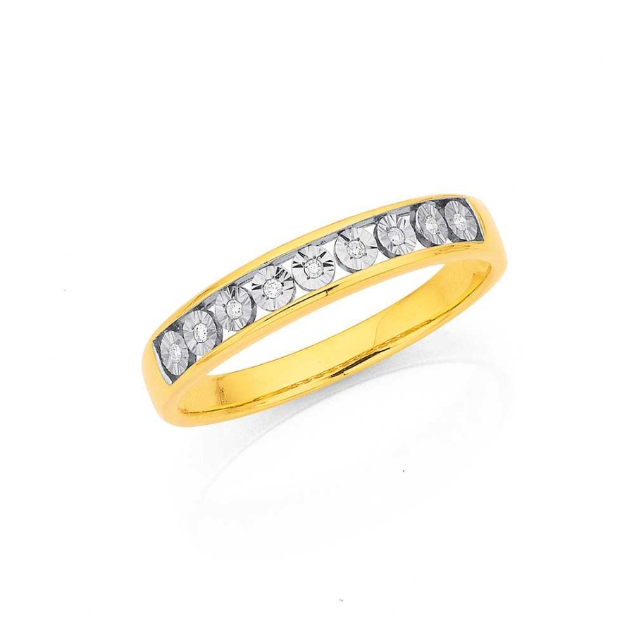 Rings Pascoes | 9Ct Diamond Band