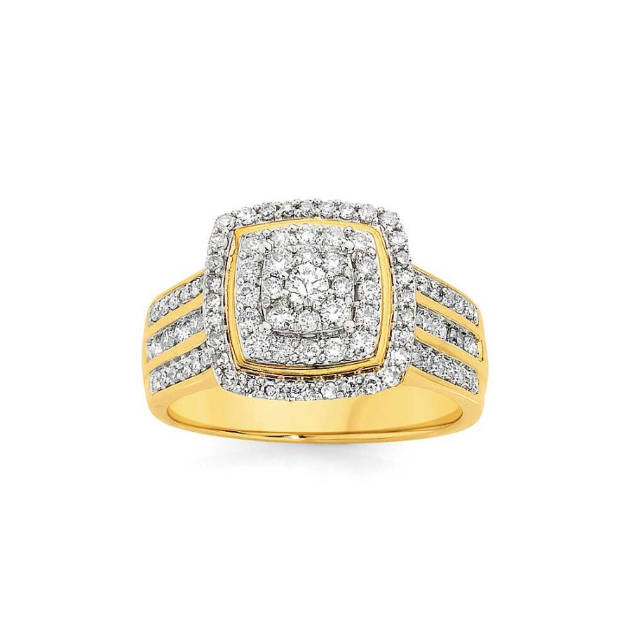 Rings Pascoes | 9Ct Diamond Ring Tdw=1Ct